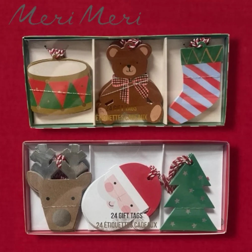 Meri Meri Christmas Character Gift Tags